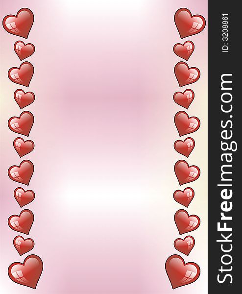 Frame, background with hearts, for san valentin. Frame, background with hearts, for san valentin