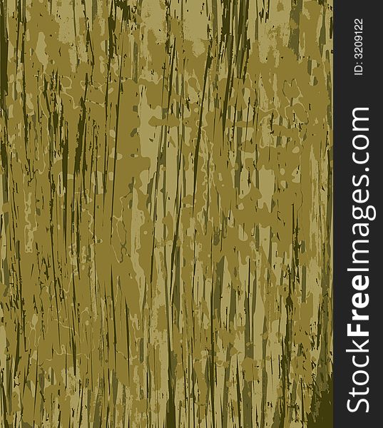 Highly detailed illustration of a wood texture