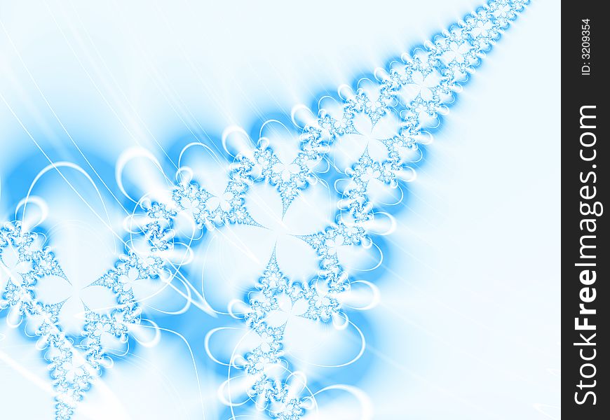 Abstract design blue winter background. Abstract design blue winter background