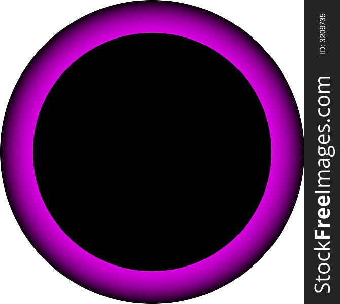 Round frame with pink  glowing border. Also available as Illustrator-file. Round frame with pink  glowing border. Also available as Illustrator-file