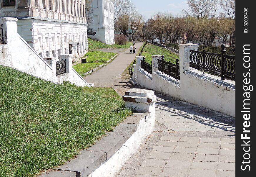 Pictures of the old Kremlin in Kostroma, Russia