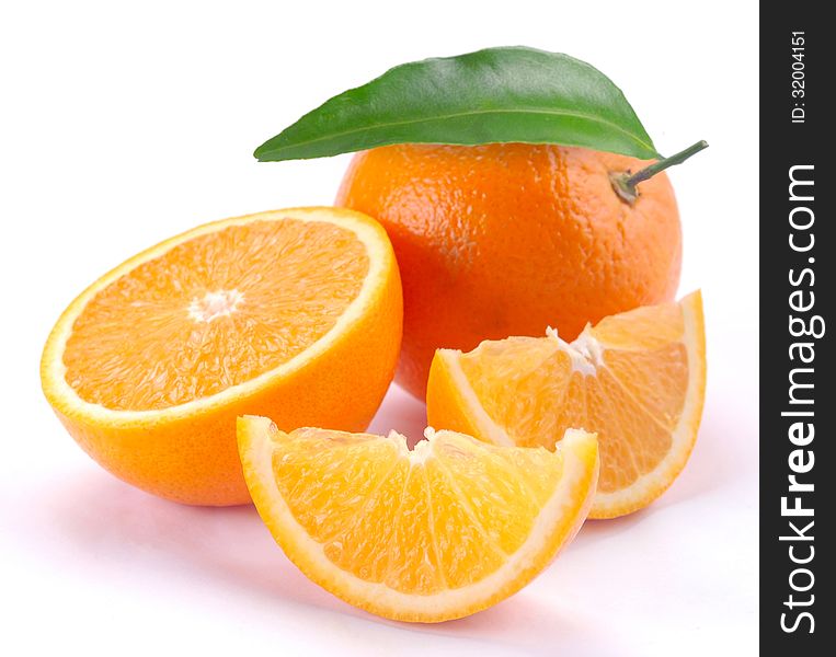 Orange With Segments