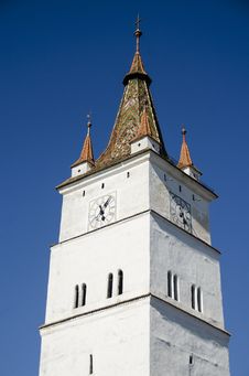 Tower Of Harman Fortified Church Stock Photos Tower Of Harman Fortified Church Stock Photos