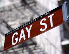 Gay St In New York Cityy Stock Images Gay St In New York Cityy Stock Images