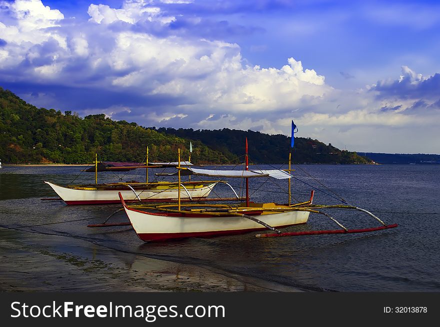 Filipino Boats of Subic Bay. Summer 2013.
