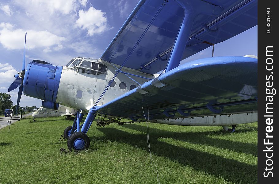 Historic aircraft used in agriculture and transport. Historic aircraft used in agriculture and transport