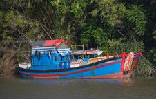 Vietnam. Boat On The River Stock Photography Vietnam. Boat On The River Stock Photography