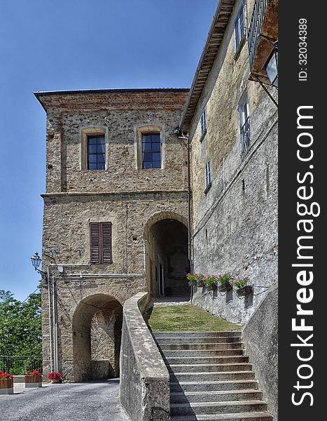 Incisa Camerana Castle in Sale San Giovanni (Cuneo), Piedmont, Langhe Region, Italy. Incisa Camerana Castle in Sale San Giovanni (Cuneo), Piedmont, Langhe Region, Italy