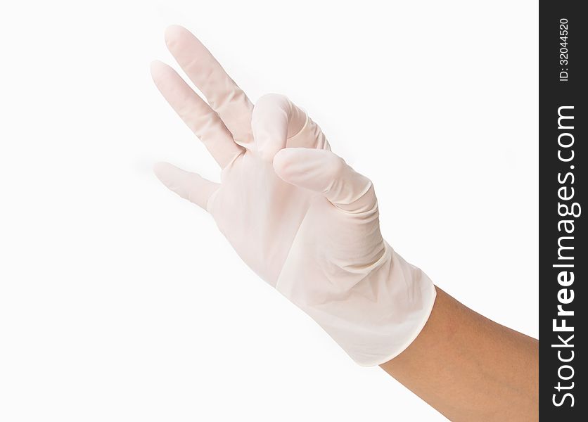 Medical glove to protection and care for patients