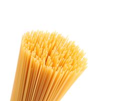 Closeup Top Bunch Spaghetti On A White Background Royalty Free Stock Photo Closeup Top Bunch Spaghetti On A White Background Royalty Free Stock Photo