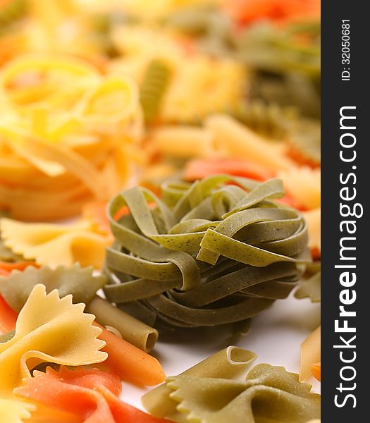 Tagliatelle paglia e fieno and different pastas. See my other works in portfolio.