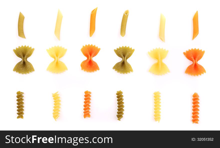 Crossover From Different Color Pasta