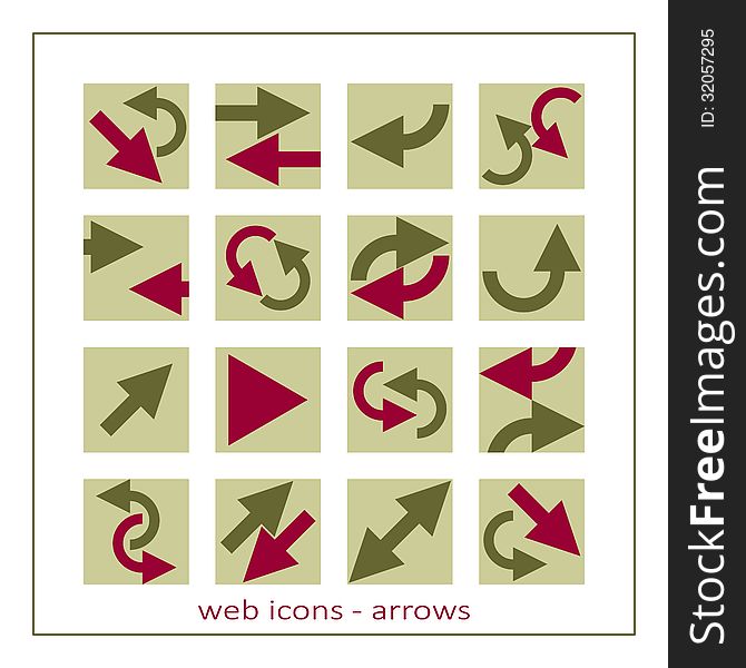 Web Arrows