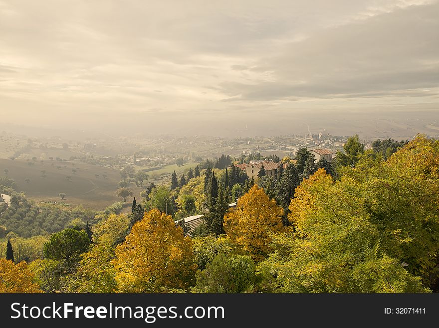 Typical Tuscany Landscape, Italy