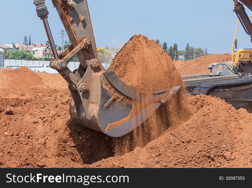 Laying of new high-speed roads in Israel. Laying of new high-speed roads in Israel.