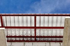 Steel Roof Royalty Free Stock Photo Steel Roof Royalty Free Stock Photo