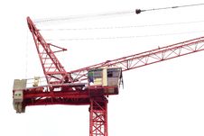 Working Crane Royalty Free Stock Images Working Crane Royalty Free Stock Images