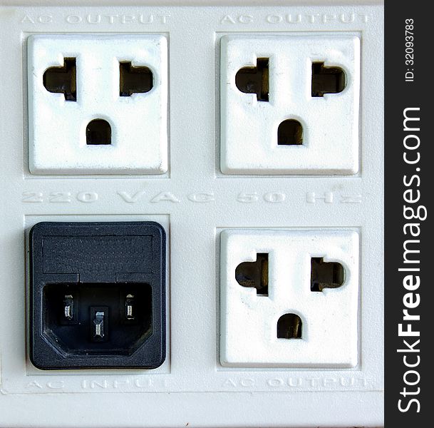 Power outlet is standard in all countries worldwide.