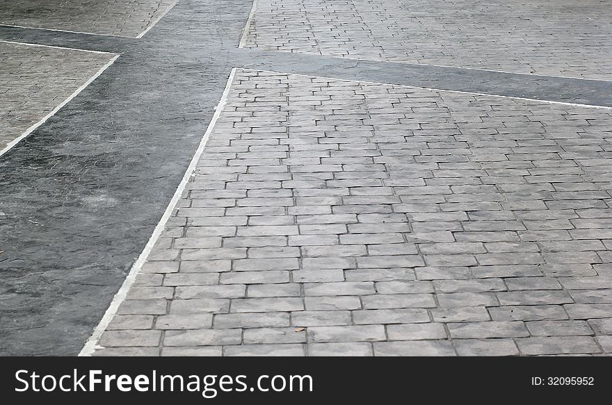 Stone floor background or texture