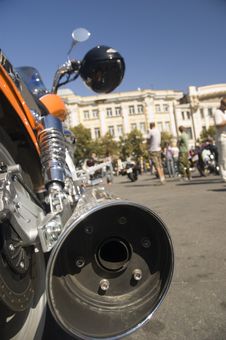 Exhaust Of Sport Bike Royalty Free Stock Images Exhaust Of Sport Bike Royalty Free Stock Images