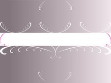 Free Grey Foral Copyspace Royalty Free Stock Photography - 3217437