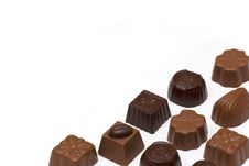 Assortment Of Chocolates Stock Photo Assortment Of Chocolates Stock Photo