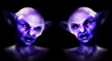 Two Demons 5 Royalty Free Stock Images Two Demons 5 Royalty Free Stock Images