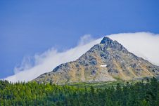 Mountains In Alaska Royalty Free Stock Photos
