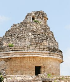 El Castillo Temple Royalty Free Stock Photography El Castillo Temple Royalty Free Stock Photography
