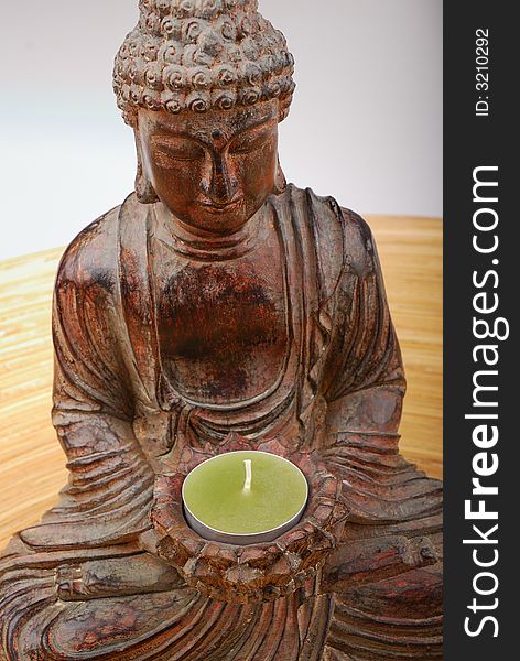 Buddha candle holder