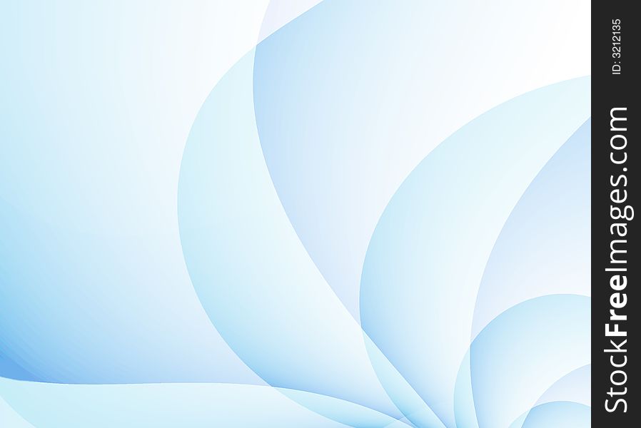 Abstract design light blue background