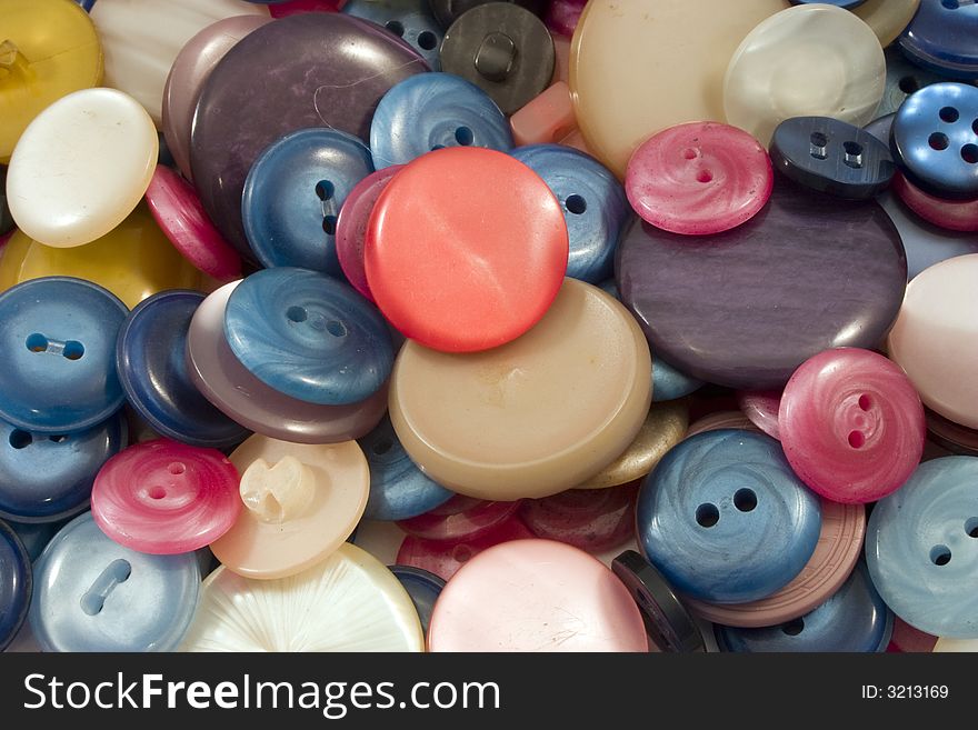 A Collection Of Buttons