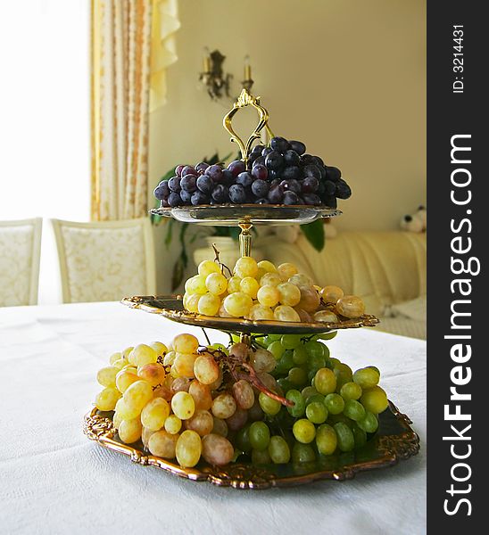 Grapes In A Vase