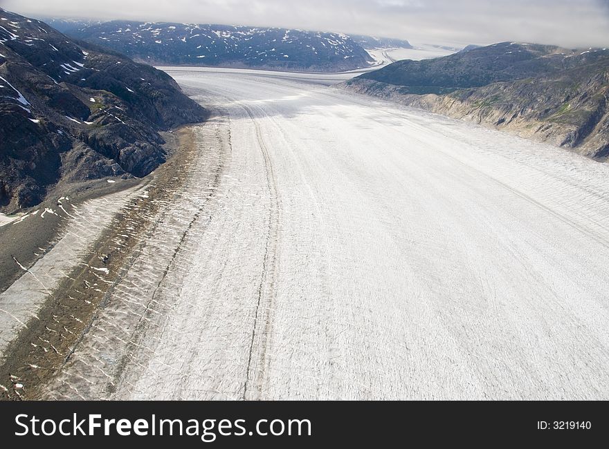 Glacier Near Skagway Alaska