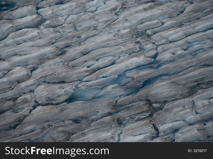 Glacier near Skagway Alaska