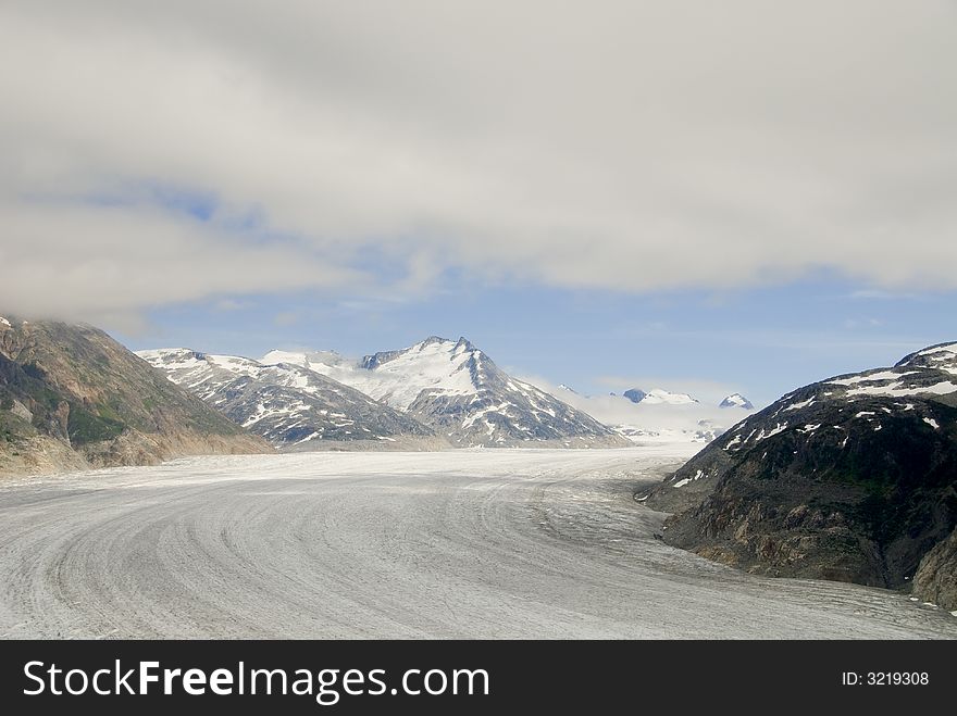 Glacier Near Skagway Alaska