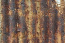 Rusty Corrugated Iron Royalty Free Stock Photography Rusty Corrugated Iron Royalty Free Stock Photography