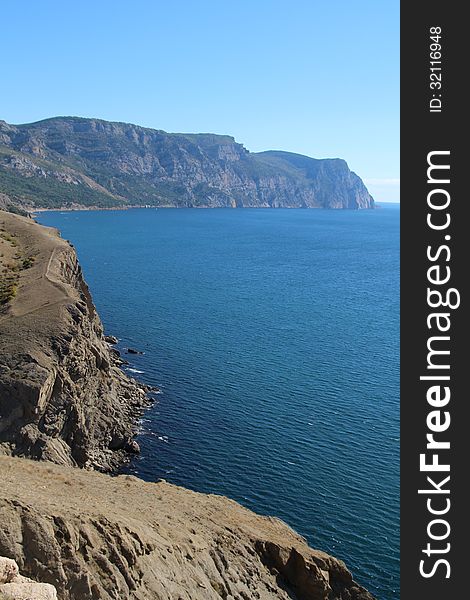 Crimean mountains near Balaklava, Sevastopol