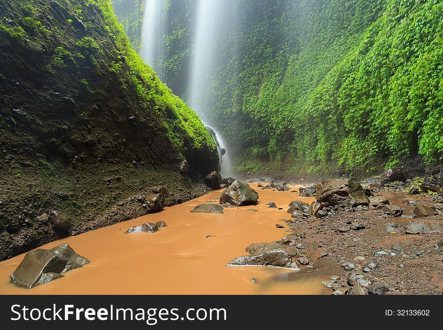 Madakaripura Waterfall In East Java, I