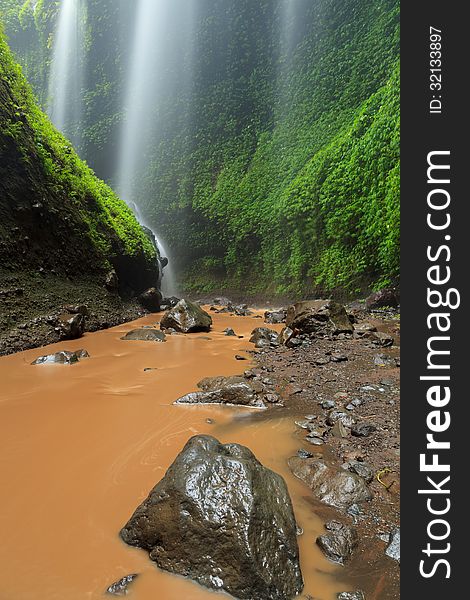 Madakaripura Waterfall in East Java, I