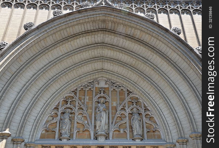 Portal of cathedral