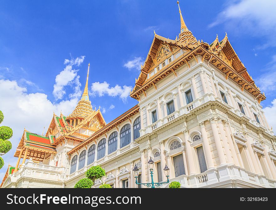 The Grand Palace at Bangkok  Thailand