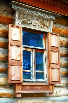 Ornate Window Stock Photo
