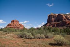 Near Bell Rock Stock Photo