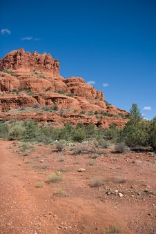 Path To Bell Rock Stock Image