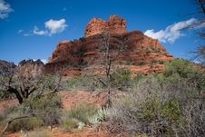 Bell Rock Under Shadow 2 Royalty Free Stock Image