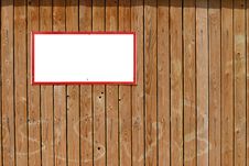 Blank Sign Royalty Free Stock Photography Blank Sign Royalty Free Stock Photography