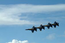 Blue  Angels F 18 Hornet Stock Photography