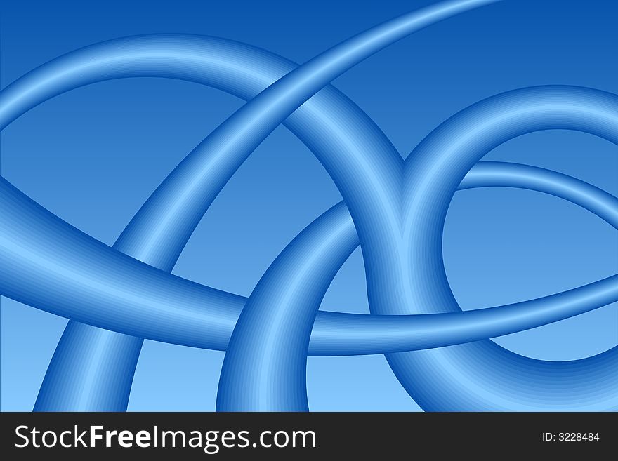 Blue water abstract vector illustration. Blue water abstract vector illustration