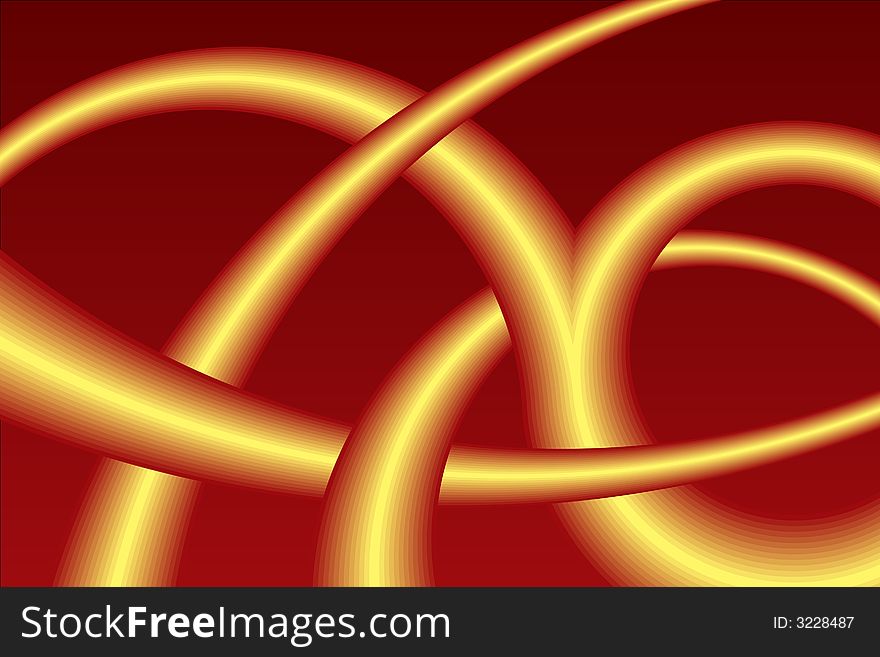 Red fire abstract vector illustration. Red fire abstract vector illustration